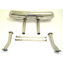 Escape Trasero Con Tubo De Escape En El Medio Friedrich Porsche 911  Año: 63- 08/73 F-Modell  /  Año: 74 G-Modell  2.0l 81/96/12