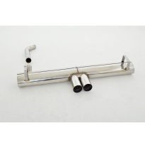 Escape Trasero Con Tubo De Escape En El Medio Friedrich Opel Calibra  Año: 90-97 (No Automatico)  2.0l 85kw / 2.0l 16v 110kw (2w