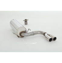 Escape Trasero Con Tubo De Escape En El Medio Friedrich Opel Astra G Coupe  Año: 2000-2004   Cabrio  Año: 2001-2006  1.6l 16v 74