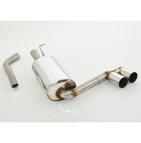 Escape Trasero Con Tubo De Escape En El Medio Friedrich Vw Golf Iv  Año: 97-2003 / New Beetle &amp; Convertible Yoc 98-2011 1.4l 16v