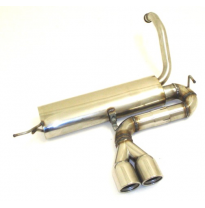 Escape Trasero Con Tubo De Escape En El Medio Friedrich Peugeot 107  Desde Año: 2005  1.0l 12v 50kw / 1.4l Hdi 40kw