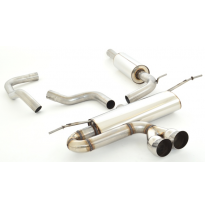 Sistema De Catback De 63,5 Mm Con Tubo De Escape En El Medio Friedrich Seat Leon 5f Incluido Fr &amp; Sc  Desde Año: 11/2012 2wd  1.