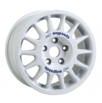 Llanta Speedline TYPE 2118 - Racing 2000 6x15 4x100 * ET38 Color: Blanco RENAULT  * MODELOS MOTORSPORT POR NORMATIVA FIA NO LLEV