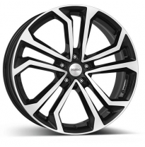 Llanta DEZENT TA dark 16 X 6,50 Negro/ Pulido