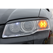 Pestañas Faro Delantero  Abs  Audi A4 / B7 Año :2004-2008  Limousine + Avant, No Valido Para S-Line Modelo Pestañas Faro Delante