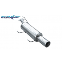 Escape trasero deportivo 1X80 NISSAN JUKE 1.6 DIG-T 2WD (190CV) 2011-- CON Homologacion Europea Inoxcar