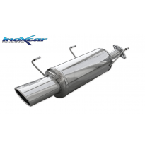 Escape trasero deportivo 1X120X80 NISSAN JUKE 1.6 DIG-T 2WD (190CV) 2011-- CON Homologacion Europea Inoxcar