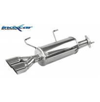 Escape trasero deportivo 2X80 RACING NISSAN JUKE 1.6 DIG-T 2WD (190CV) 2011-- CON Homologacion Europea Inoxcar