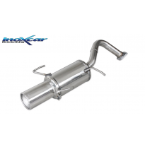 Escape trasero deportivo 1X102 NISSAN MICRA 1.0 16V (54CV) / 1.3 16V (75CV) 1992-2003 CON Homologacion Europea Inoxcar