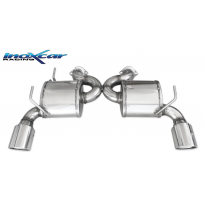 Escape trasero deportivo 1X110 X-RACE Salida Izq. + Dcha. NISSAN 370 Z NISMO Coupè/Cabiro 3.7 V6 (344cv) 2014-- PENDIENTE de