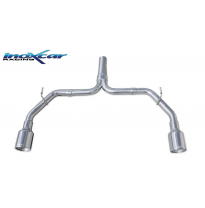 Escape trasero sin silenciador 1X102 Salida Izq. + Dcha. ALFA ROMEO GIULIETTA 1750 Tbi (235cv) 2010--  Ø 60 Quadrifoglio Verde S