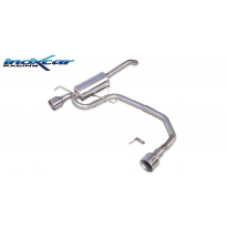 Silenciador trasero deportivo  duplex 1X102 ALFA ROMEO 147 1.6 TS (120CV) 2001-- Ø 48 CON Homologacion Europea Inoxcar