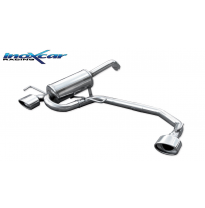 Silenciador trasero deportivo  duplex 1X120X80 ALFA ROMEO 147 2.0 TS (150CV) 2001-- Ø 50 CON Homologacion Europea Inoxcar