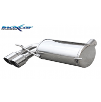 Escape trasero deportivo 2X80 RACING AUDI A3 (Type 8P) 3.2 V6 4WD (250CV) 2006-- Ø 65 PENDIENTE de Homologacion Europea Inox