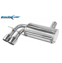 Escape trasero deportivo 2X80 X-RACE AUDI A3 (Type 8P) S3 2.0 TFSI (265CV) 2006-- Ø 65 CON Homologacion Europea Inoxcar