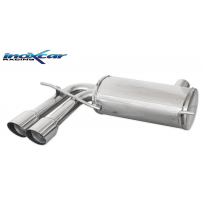 Escape trasero deportivo 2X80 RACING AUDI A3 (Type 8P) SPORTBACK 2.0 TDI (140CV) 2003-- CON Homologacion Europea Inoxcar