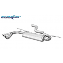 Escape trasero deportivo 2X80 RACING AUDI A3 (Type 8V) SPORTBACK 1.8 TFSI (180cv) 2WD 2013-- CON Homologacion Europea Inoxca