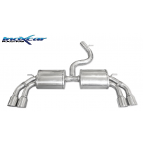 Escape trasero deportivo 2X80 RACING Salida Izq. + Dcha. AUDI A3 (Type 8V) SPORTBACK S3 2.0i TFSI (300cv) QUATTRO 2013-- CON