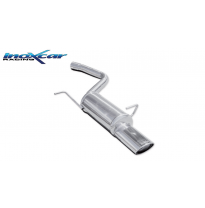 Escape trasero deportivo 1X120X80 AUDI A4 2° serie 1.9 TDI (101CV) 2001-- CON Homologacion Europea Inoxcar