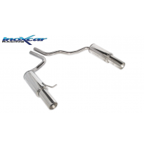 Escape trasero deportivo 1X102 Salida Izq. + Dcha. AUDI A4 2° serie 2.5 TDI (180CV) 2001-- Ø 50 CON Homologacion Europea Ino