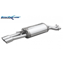 Escape trasero deportivo 2X70 RACING BMW E30 M3 --1992 SIN homologacion Inoxcar