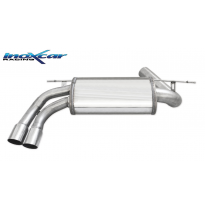 Escape trasero deportivo 2X70 RACING BMW F33 serie 4   SIN homologacion Inoxcar