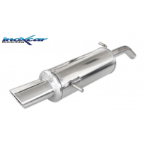 Escape trasero deportivo 1X120X80 CITROEN C2 1.4 / 1.4 VTR (75CV) 2003-- Ø 42 CON Homologacion Europea Inoxcar