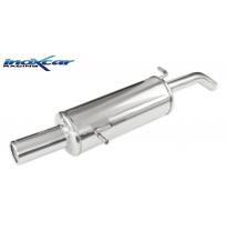 Escape trasero deportivo 1X80 CITROEN C3 1.4 16V (88CV) 2001-2008 CON Homologacion Europea Inoxcar