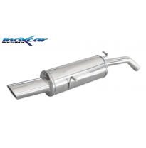 Escape trasero deportivo 1X120X80 CITROEN DS3 1.6i 16V TURBO (155CV) 2010-- Ø 50 CON Homologacion Europea Inoxcar