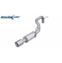 Escape trasero deportivo 1X102 DODGE NITRO 4.0L V6 R/T 4WD (260CV) 2007-- SIN homologacion Inoxcar