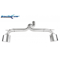 Escape trasero sin silenciador 1X150X105 OBLIQUO Salida Izq. + Dcha. MERCEDES CLASSE A (Type W176) 250 2.0 TURBO (211cv) 4WD 201