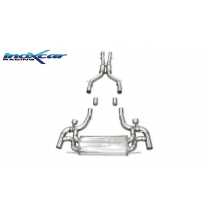 Tubo central con silenciador + Escape trasero + Válvulas con kit ECU + radiocomando MERCEDES SLS C197 SLS AMG 6.3 V8 (571cv) 201