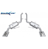 Escape trasero deportivo 1X150X105 OBLIQUO Salida Izq. + Dcha. MERCEDES CLASSE M (Type W164) ML 320 Cdi SPORT (224CV) 2005--