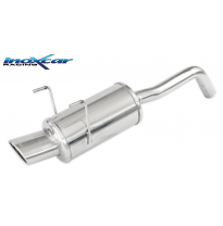 Escape trasero deportivo 1X120X80 FIAT 500 1.2 (69CV) 2007-- Ø 40 CON Homologacion Europea Inoxcar