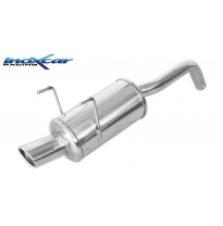 Escape trasero deportivo 1X90X70 FIAT 500 1.2 (69CV) 2007-- Ø 40 CON Homologacion Europea Inoxcar