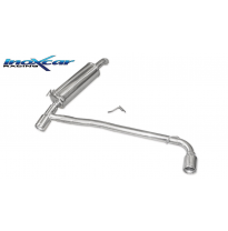 Silenciador trasero deportivo  duplex 1X80 FIAT COUPÉ 2.0 20V TURBO (220CV) 1997-2000 Ø 57 SIN homologacion Inoxcar