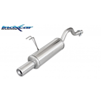 Escape trasero deportivo 1X80 FIAT PUNTO (Type 188) 1.2 16V SPORTING (80CV) 1999-2003 Ø 42 CON Homologacion Europea Inoxcar