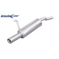Escape trasero deportivo 1X80 FIAT PUNTO 2B (Type 188) 1.2 16V (80CV) 2003-- Ø 42 CON Homologacion Europea Inoxcar
