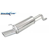 Escape trasero deportivo 1X90 X-RACE FIAT PUNTO EVO 1.4 (77cv) 2009- diam. 42 CON homologacion Inoxcar