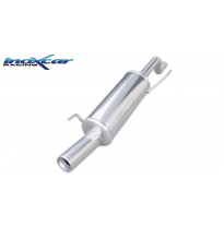 Escape trasero deportivo 1X80 FIAT PUNTO EVO 1.4 (77cv) 2009- diam. 42 CON homologacion Inoxcar