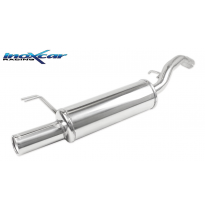 Escape trasero deportivo 1X80 FIAT STILO 1.9 JTD (80cv-115cv) 2005-- Ø 52 CON Homologacion Europea Inoxcar