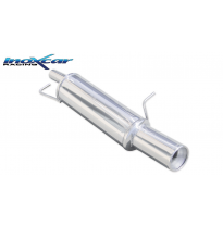 Escape trasero deportivo 1X102 FORD FIESTA 5° serie (02) 1.2 16V (75CV) 2002-- Ø 42 CON Homologacion Europea Inoxcar