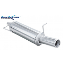 Escape trasero deportivo 1X80 FORD FIESTA 5° serie (02) 1.6 16V S (100CV) 2005-- Ø 45 CON Homologacion Europea Inoxcar