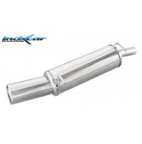 Escape trasero deportivo 1X102 FORD FIESTA 5° serie (02) 1.6 TDCi S (90CV) 2005-- Ø 50 CON Homologacion Europea Inoxcar