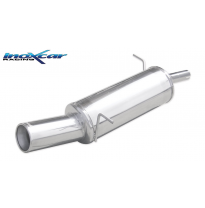 Escape trasero deportivo 1X102 FORD FIESTA 6° serie (08) 1.2 16V (60CV-82CV) 2008-- Ø 42 CON Homologacion Europea Inoxcar