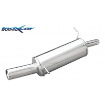 Escape trasero deportivo 1X80 FORD FIESTA 6° serie (08) 1.6 16V (120CV) 2009-- Ø 48 CON Homologacion Europea Inoxcar