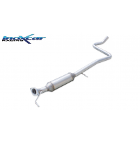 Tubo central con silenciador FORD FIESTA 7° serie (13) ST 200 - 1.6 (200CV) 2013-- Ø 54 SIN homologacion Inoxcar