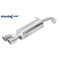 Escape trasero deportivo 2X80 RACING FORD FIESTA 7° serie (13) ST 200 - 1.6 (200CV) 2013-- Ø 54 PENDIENTE de Homologacion E