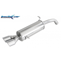 Escape trasero deportivo 2X80 X-RACE FORD FIESTA 7° serie (13) ST 200 - 1.6 (200CV) 2013-- Ø 54 PENDIENTE de Homologacion E