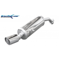 Escape trasero deportivo 1X100 X-RACE    PEUGEOT 208 1.6 16V TURBO GTI (200cv) 2013-2015 CON Homologacion Europea Inoxcar